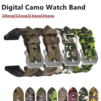 20 22 24 26 mm watch band Za Samsung watch 46mm 42mm aktivna 2 prestavi S3 Obmejni pas huawei watch GT 2 trak amazfit bip 40 44