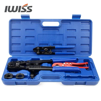 IWISS IWS-FA F1807 Bakreni Prstan Robljenjem Komplet orodij za 3/8 1/2 3/4 1-palec - Brezplačno Orodje za Odstranjevanje Pex Cevi Cutter&Gauge