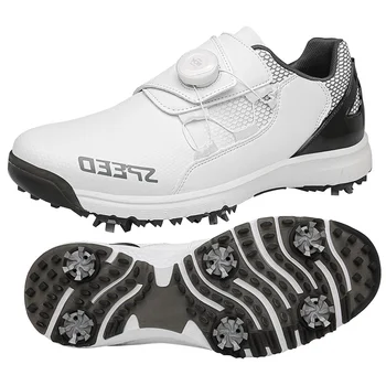 Moški Ženske Strokovno Čevlji za Golf Nepremočljiva Golf Footwears Outodor Velikosti Plus Hoja Čevlji za Igralce golfa Proti Drsenju Športni Copati