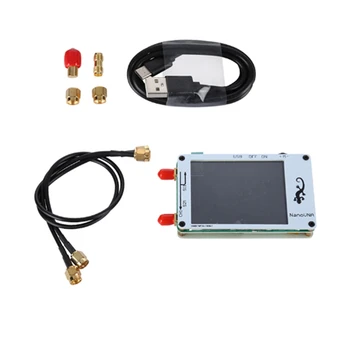 Povprečno 2,8-Palčni LCD-Zaslon Nanovna VNA HF VHF UHF UV Omrežni Analizator Antena Analyzer + Baterija