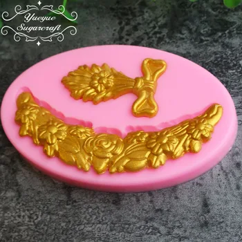 Yueyue Sugarcraft Meji silikonsko plesni fondat plesni torta dekoraterstvo orodja čokolada gumpaste plesni